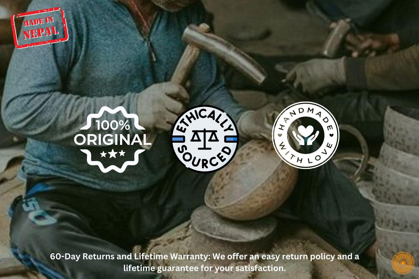 Large Hand Hammered Plain Tibetan Singing Bowls For Sound Bath, Healing, Meditation and Yoga Practices